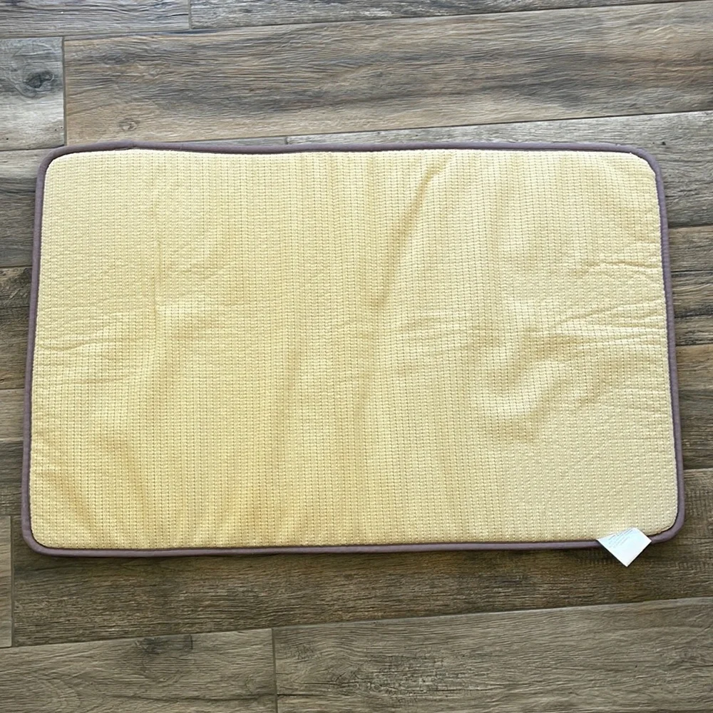 Purple (lilac) cushion bath mat